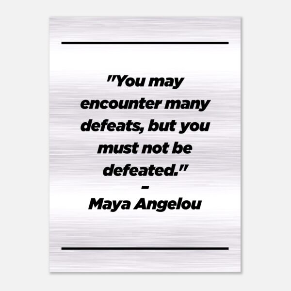 Motivational Quotes Maya Angelou
