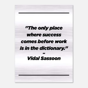 Motivational Quotes Vidal Sassoon