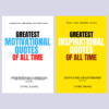 Greatest Motivational & Inspirational Quotes of All Time Book Bundle