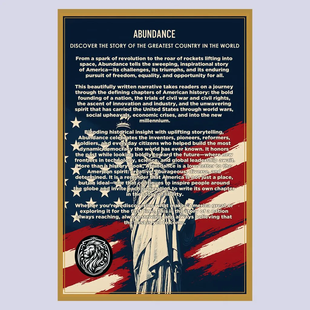 ABUNDANCE: The Story Of The Greatest Country In The World