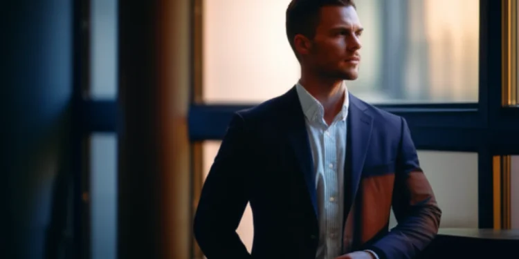 Contemplative professional taking depression assessment