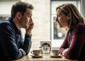 Two people having an empathetic conversation - EQ test