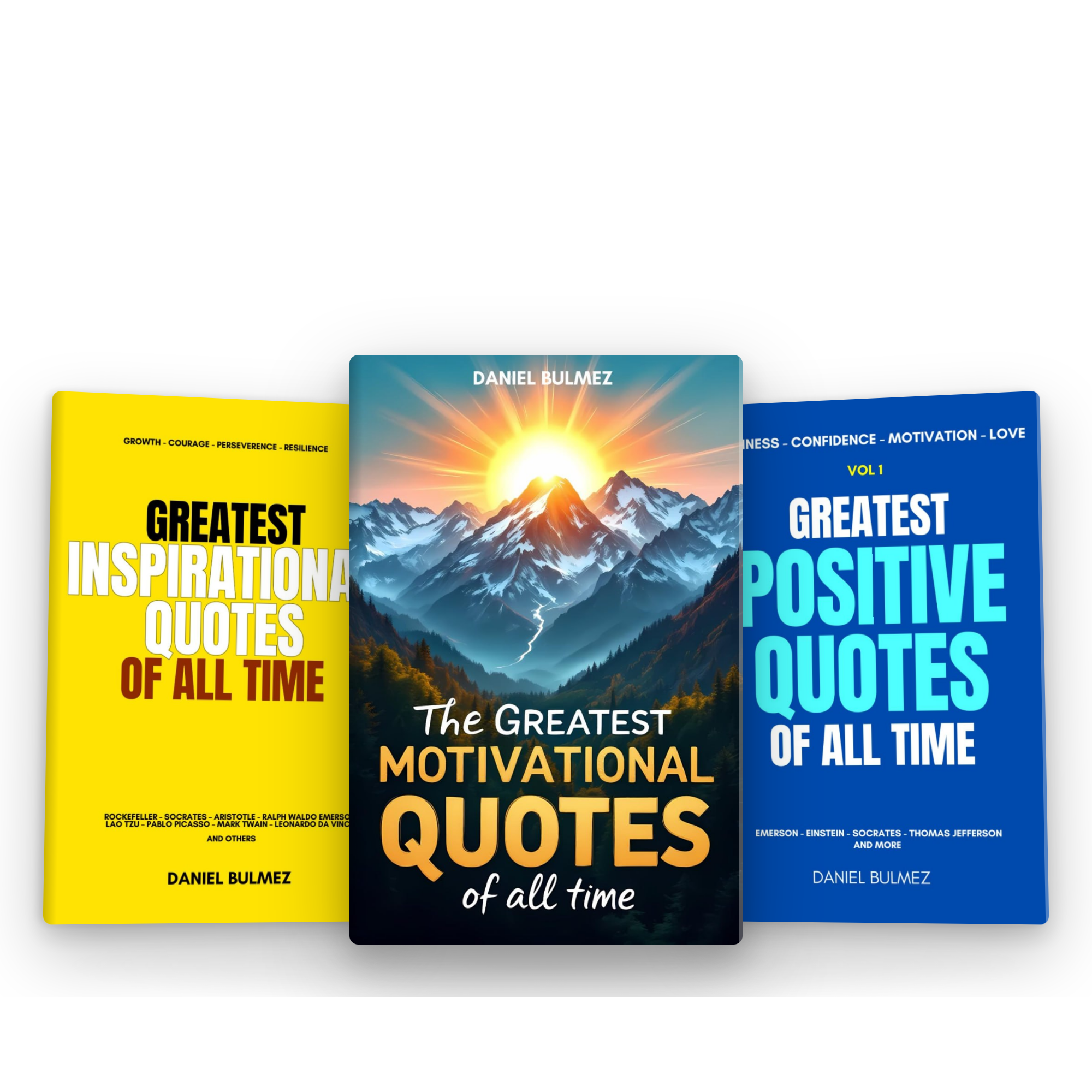 Greatest Motivational Quotes Bundle — 3 Books
