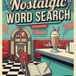 Nostalgic Word Search for Adults & Seniors — Volume 2