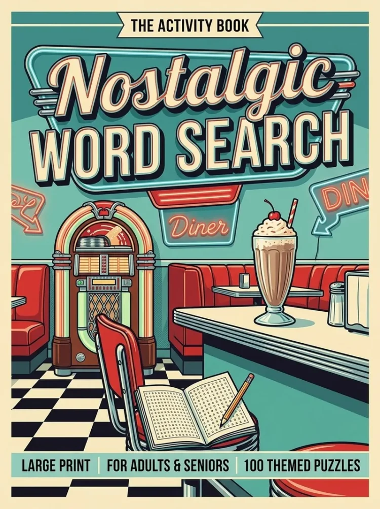 Nostalgic Word Search Volume 2 cover