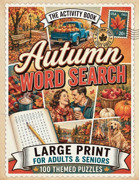 Autumn Word Search cover