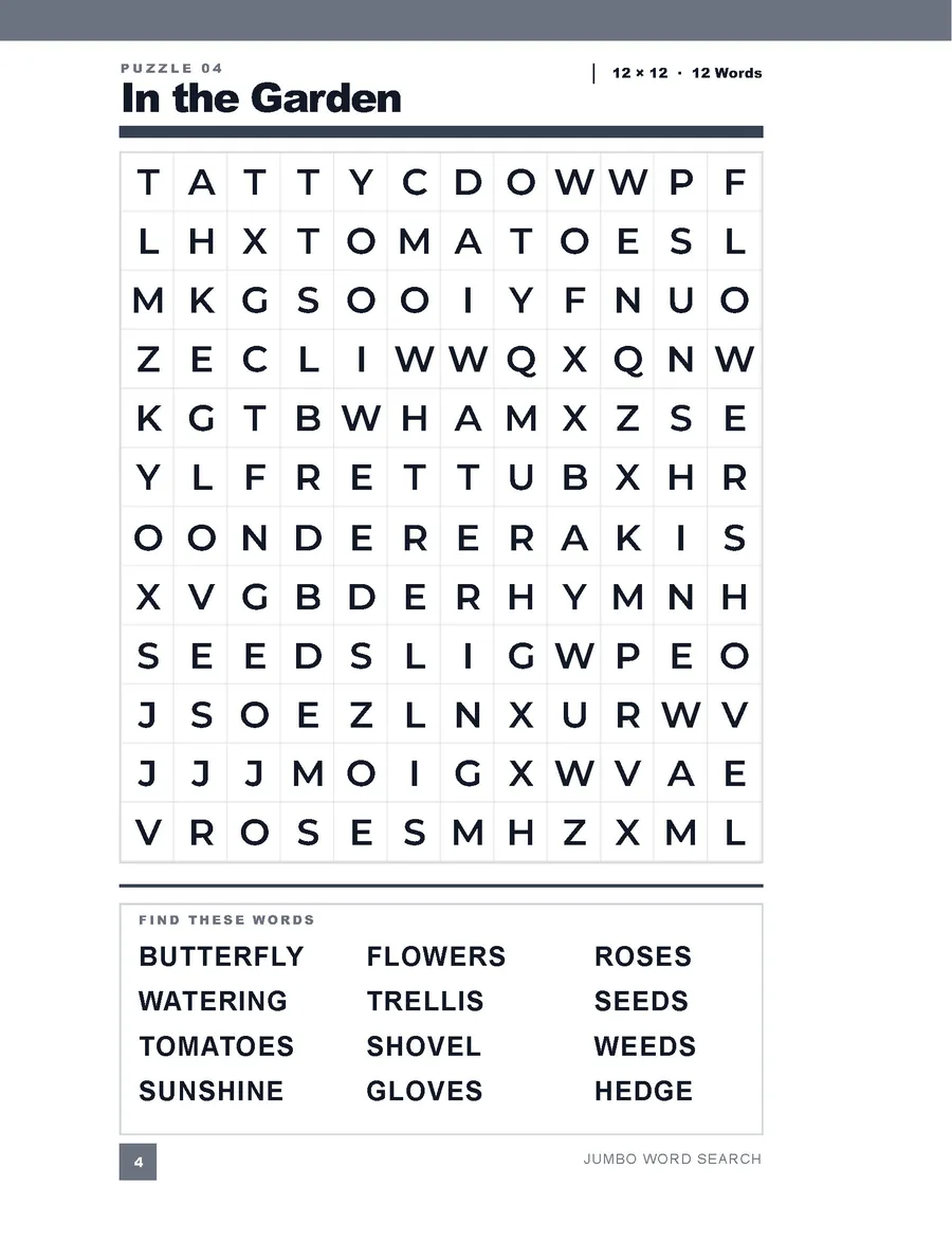 Look inside: In the Garden puzzle