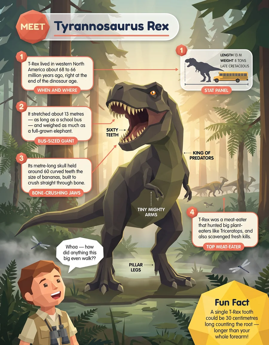 Meet Tyrannosaurus Rex