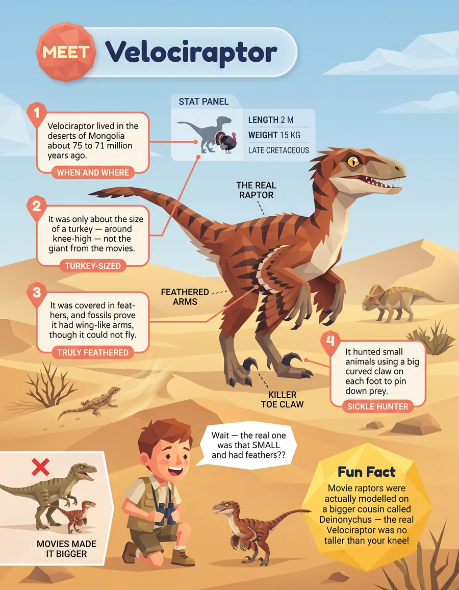 Meet Velociraptor