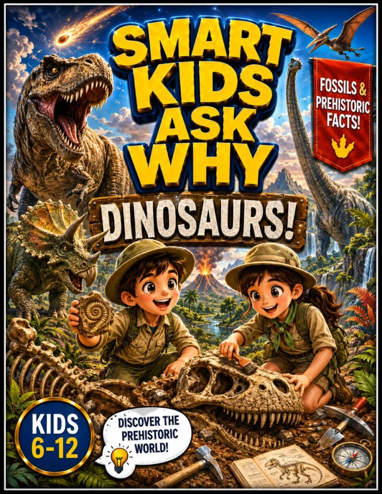 Smart Kids Ask Why: Dinosaurs! cover