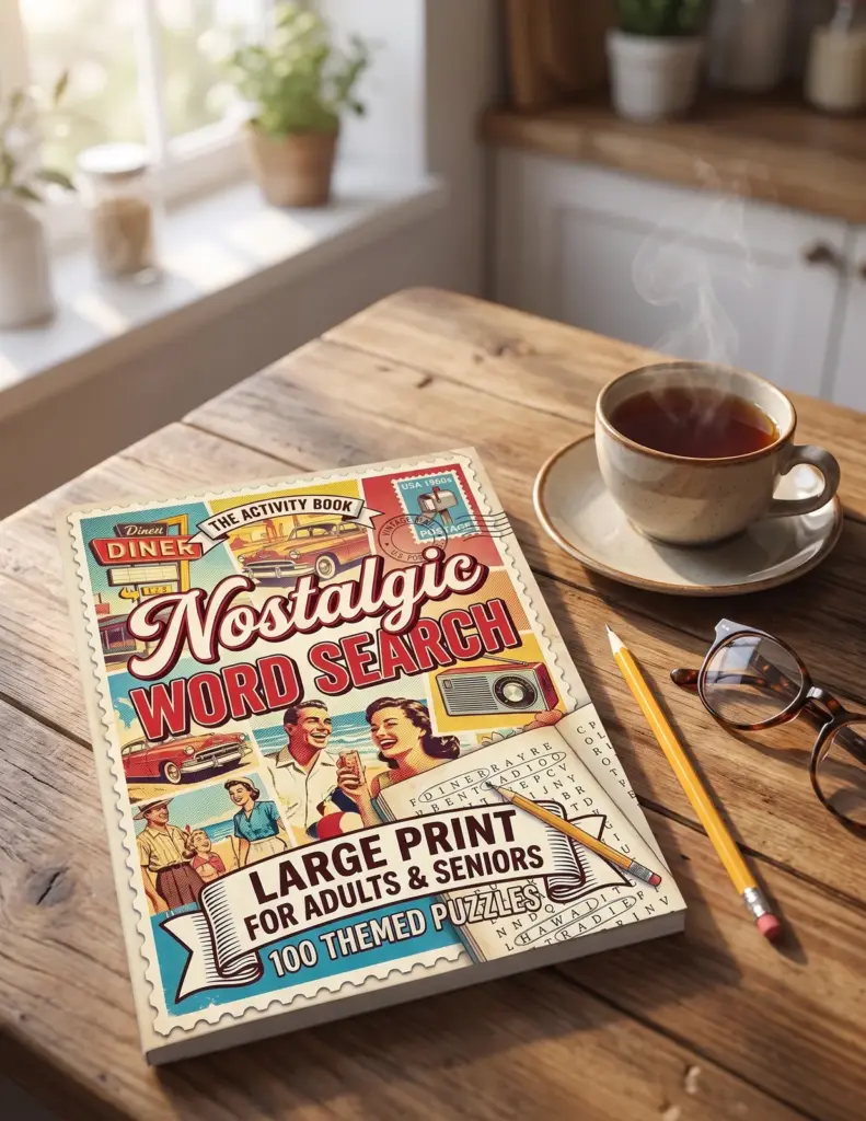 Nostalgic Word Search Vol. 1