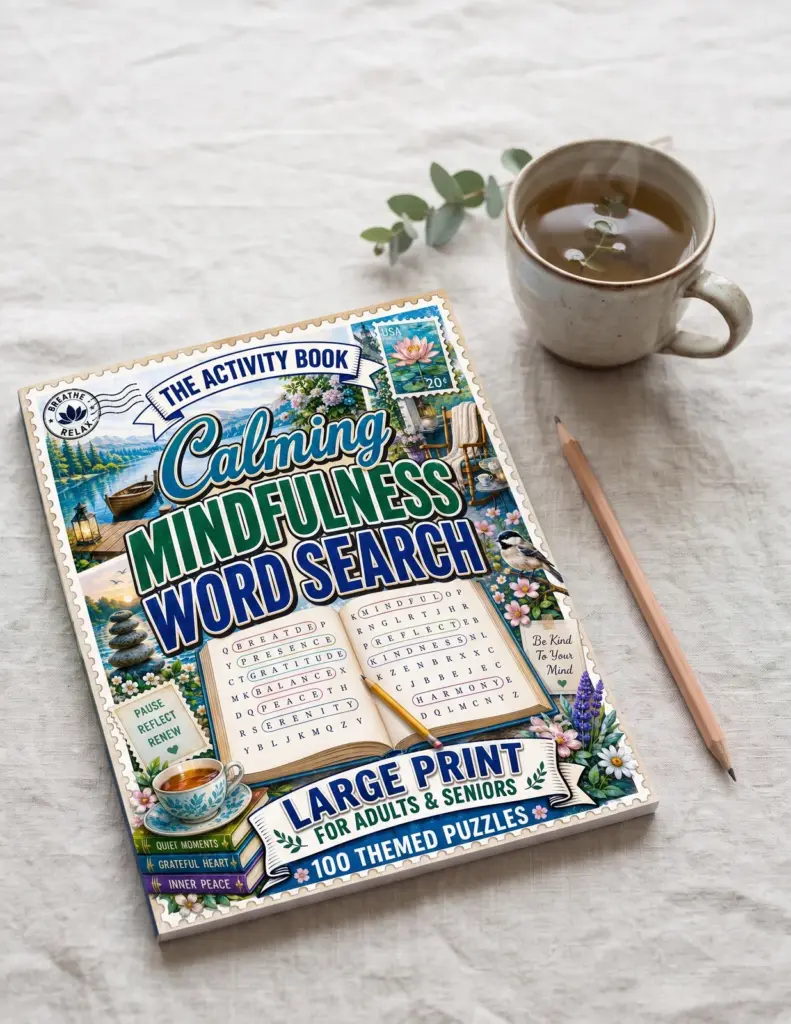Calming Mindfulness Word Search