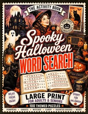 Spooky Halloween Word Search Vol. 1