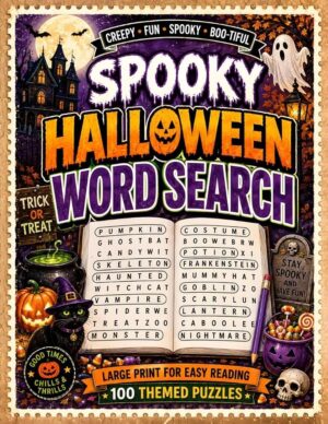 Spooky Halloween Word Search Vol. 2
